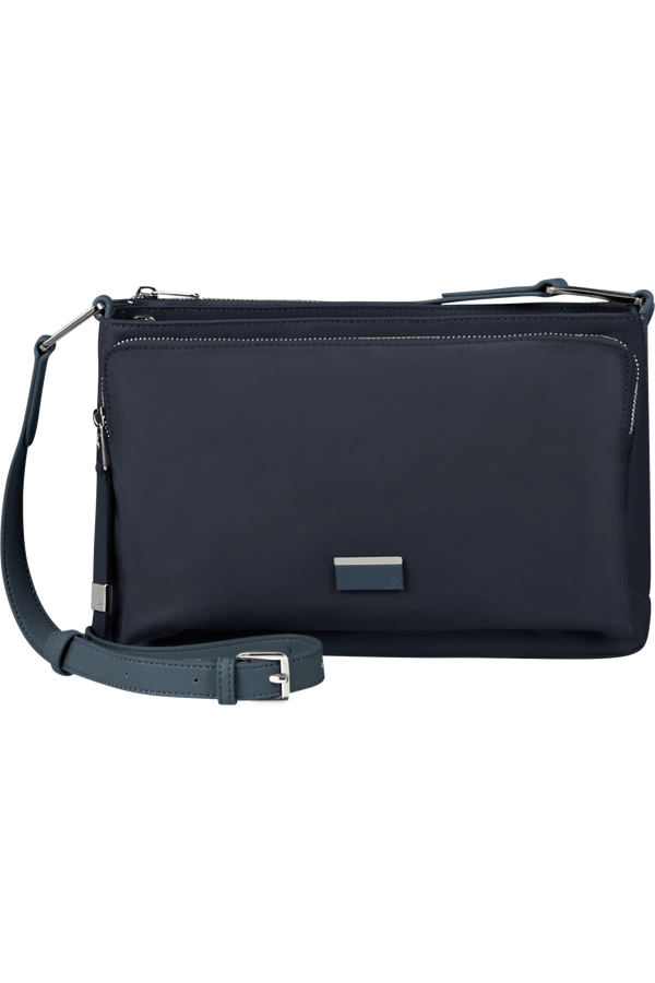 Samsonite Be-Her H. Shoulder Bag M 3 Comp  Mørk marineblå